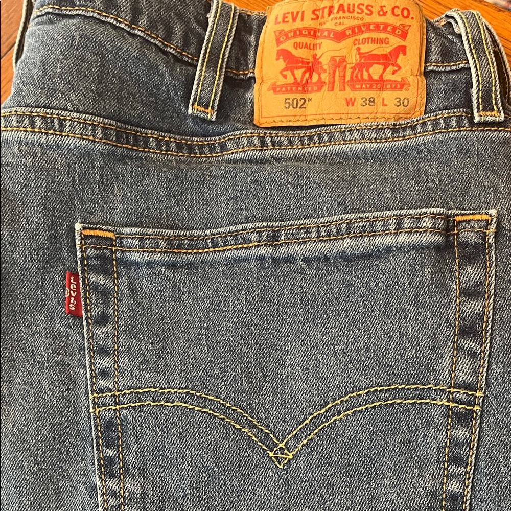 Levi's Men's Dark Blue Straight Jeans
